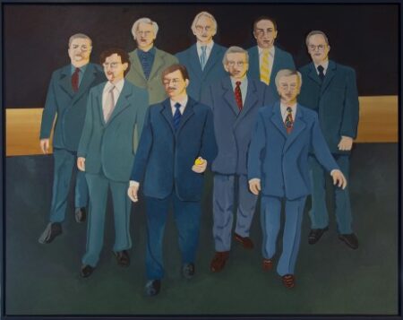 Blauw-geel-zwart ”De Provinciale Kunstcollectie”