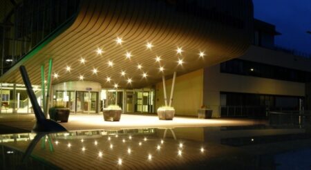 Twilight in perspective, architectuurfotografie